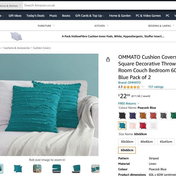 Fete perna cu fermoar, decorative, 60x60cm set de 2