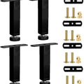 Picioare pat, mobilier, canapea 15cm (+2cm) , set de 4