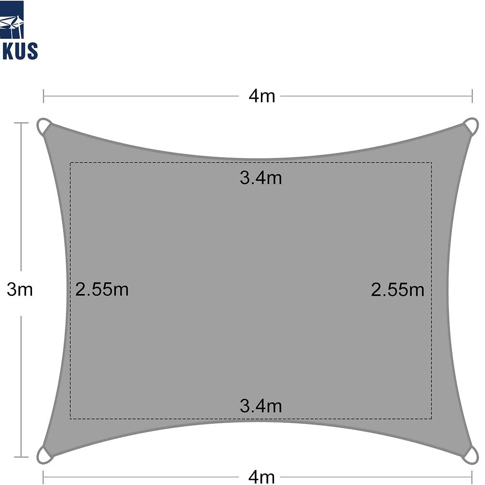 Copertina HAIKUS Premium 3x4 m, alb