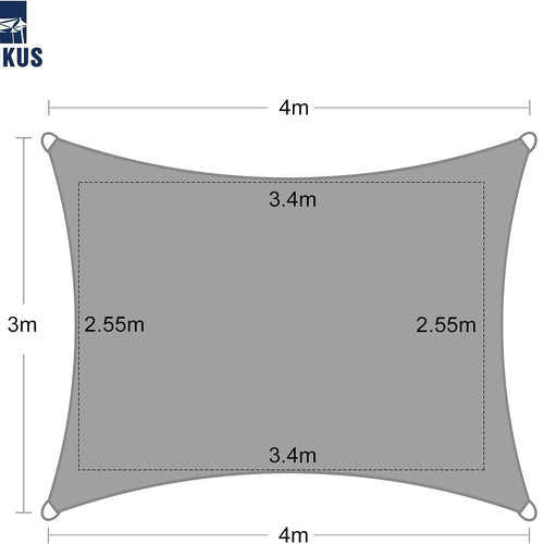 Copertina HAIKUS Premium 3x4 m, alb