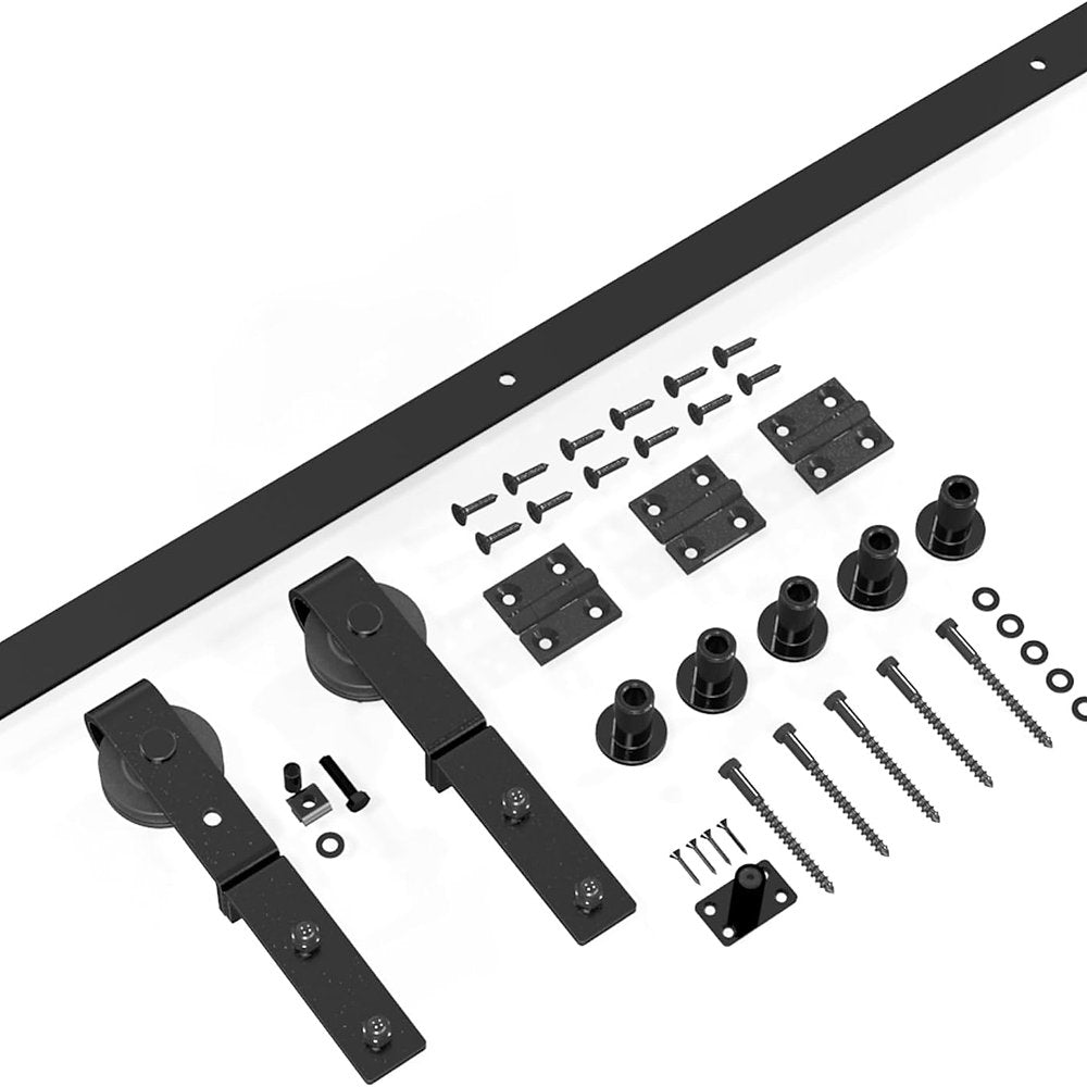 Kit de montare usi pliabile, mecanism usa plianta, 92 cm, Qinaixqm