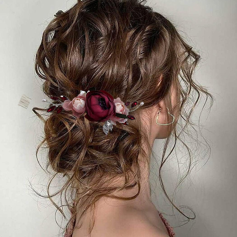 Accesorii par mirese bentite, diferite modele, flori, perle