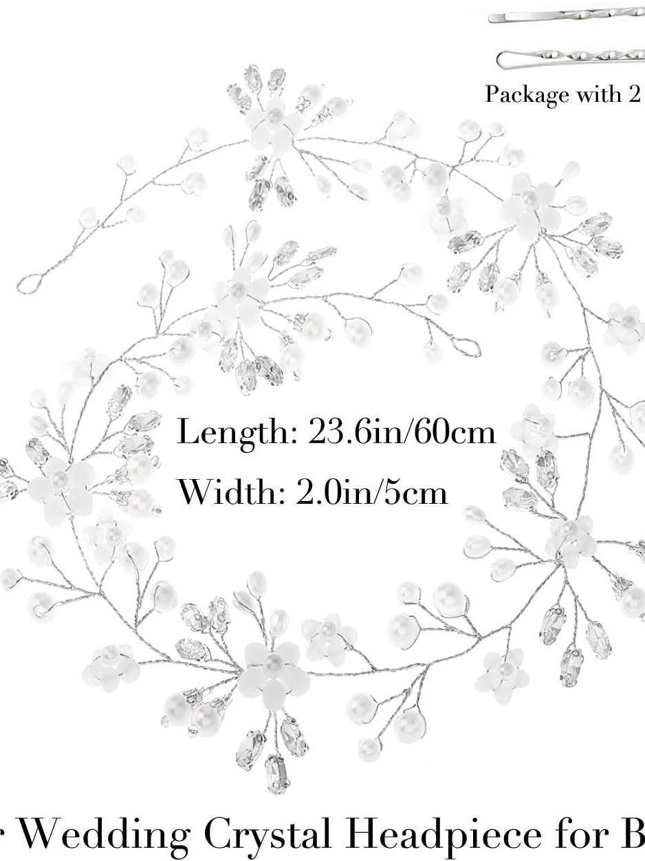 Accesoriu par lung mireasa