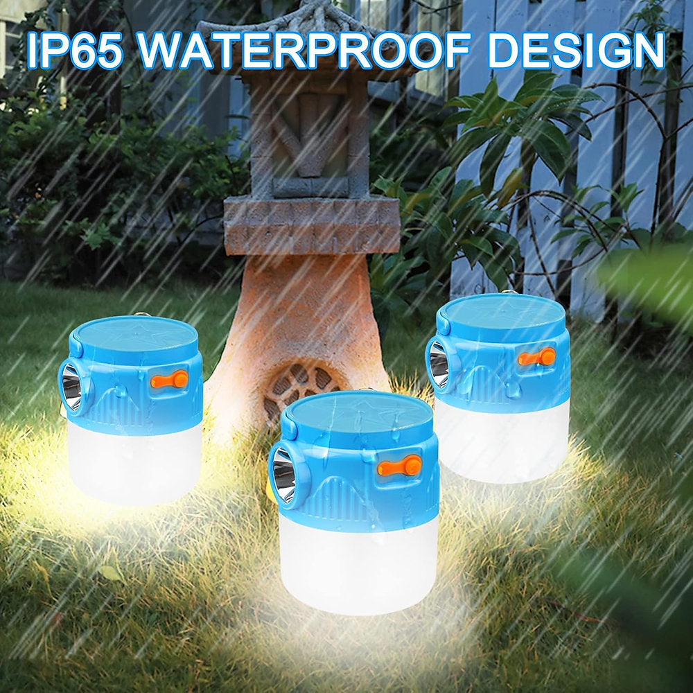 Lampa camping, drumetii, usb, 3 moduri, 800 lumeni