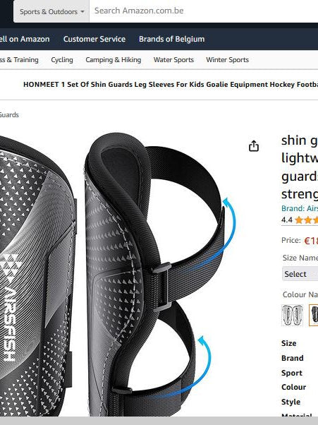 Aparatori fotbal tibie, copii, XS-S, 6-12ani