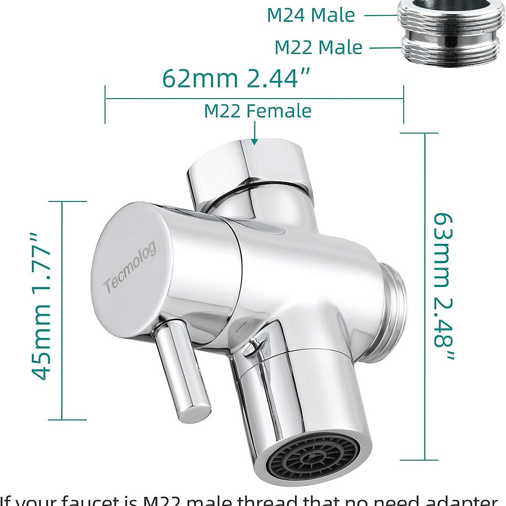 Deviator baterie cu robinet