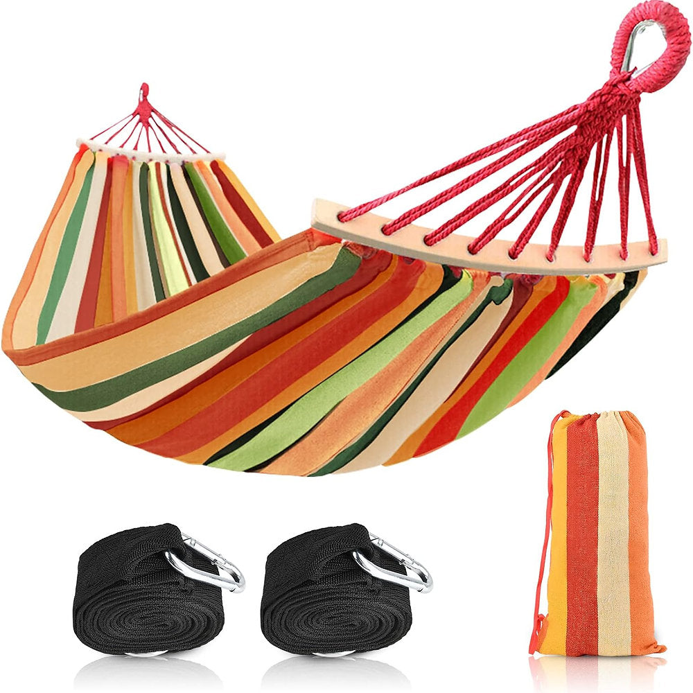 Hamac de camping cu grindă de echilibru, 200x150cm, 300kg