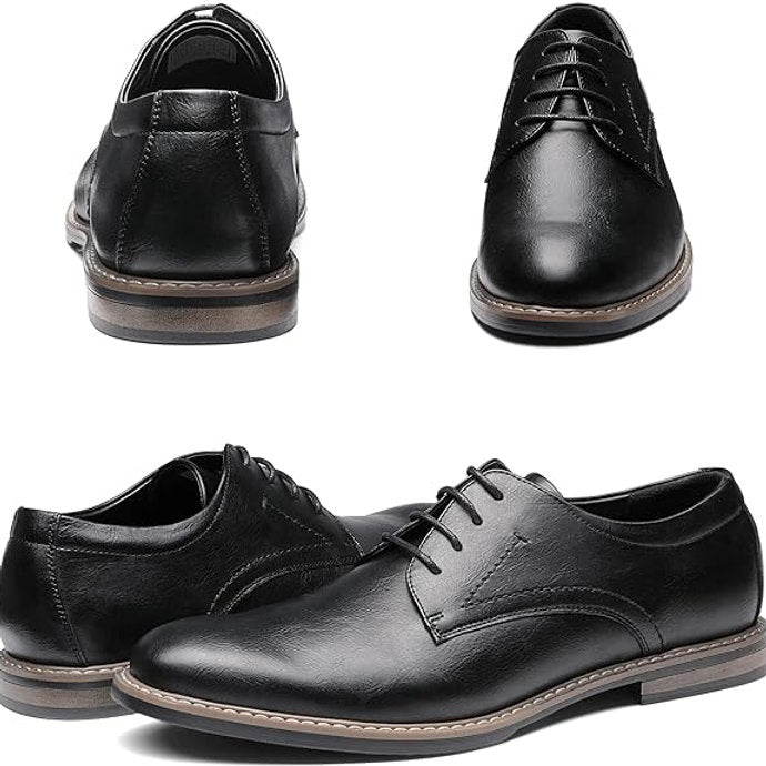 Pantofi barbati cu siret Bruno Marc, negru, 44