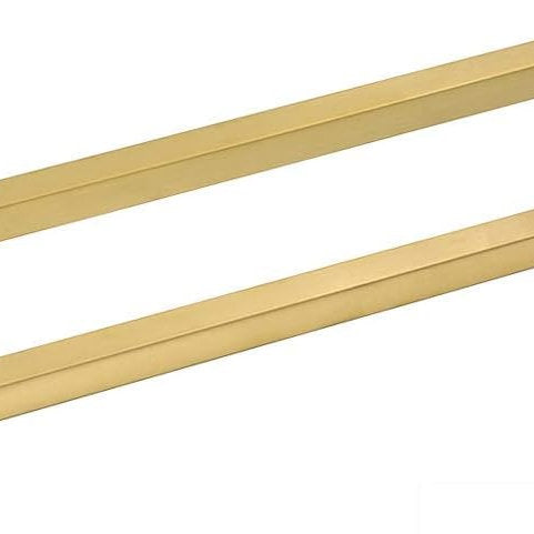 Pachet de 5 mânere de mobilă sertare, goldenwarm inox, aurite 320 mm