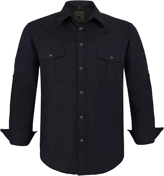 Camasa barbati, Coverals Club, Negru ,XL