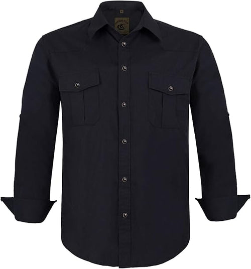 Camasa barbati, Coverals Club, Negru ,XL