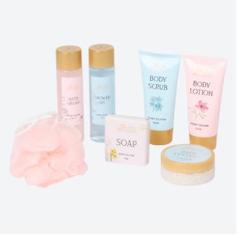 Set cadou spa Body Care, Garden BOUQUET, 7 piese, 24 x 28cm