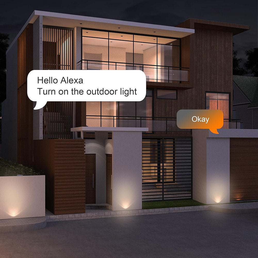 Priza WiFI rezistenta la apa, UCOMEN, Tuya, Alexa Google Home, Smart Life