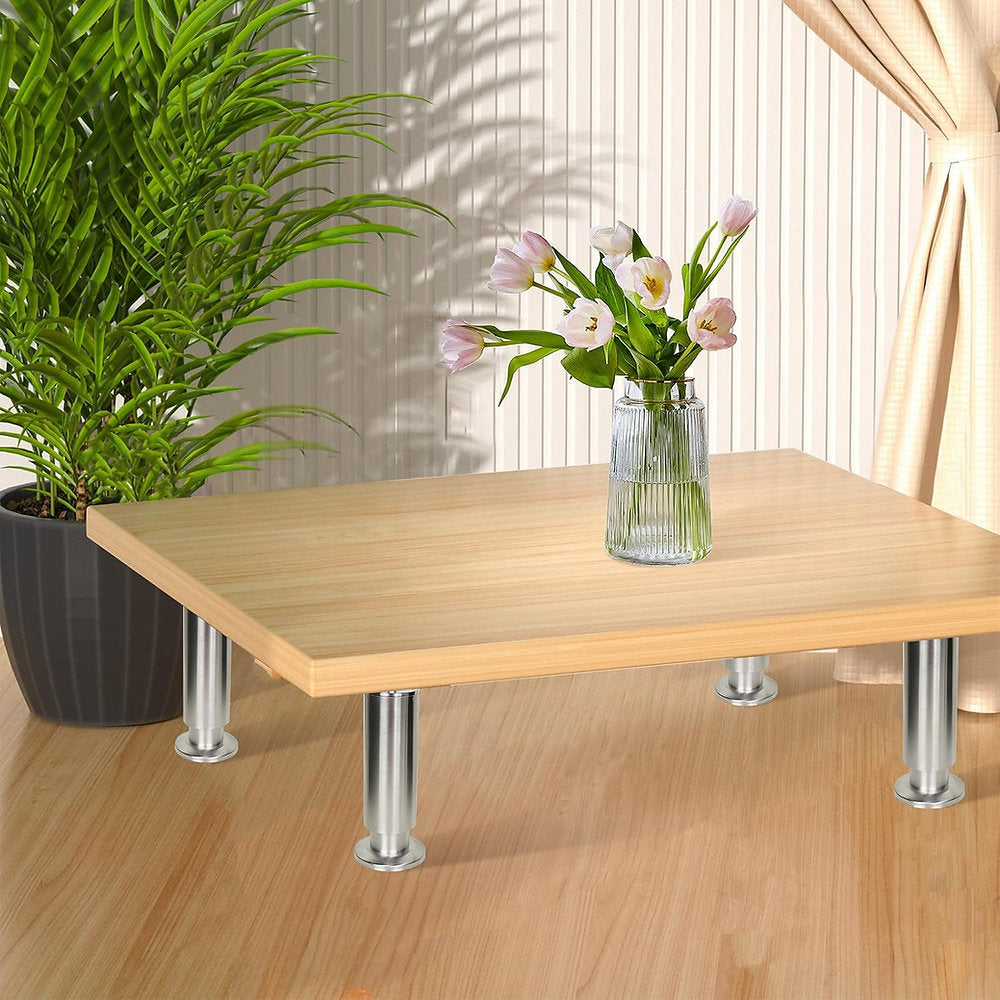 Pachet 4 picioare mobilier, Shuiog, inox, dulap, canapea 10cm (± 15mm)