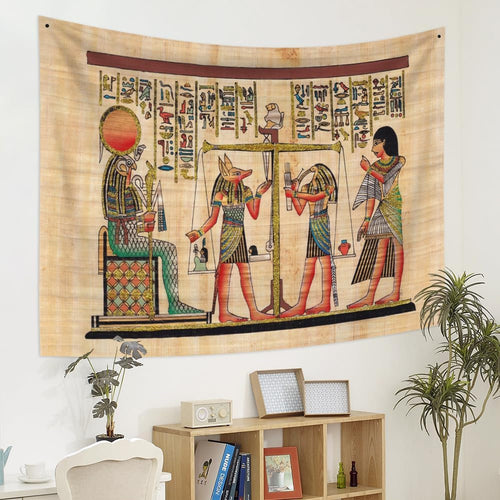 Canvas decorativ motiv egiptean, 100x150cm