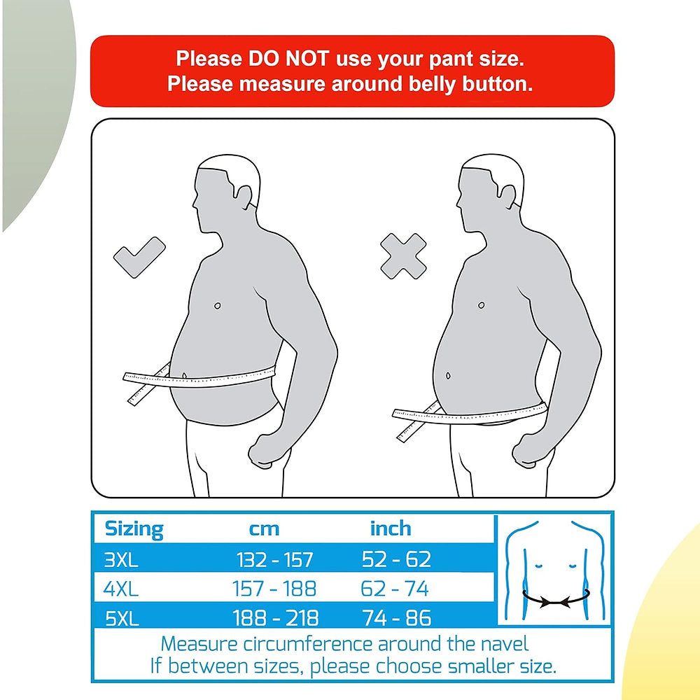 Centura lombara, hernie disc 3XL, unisex