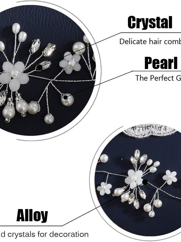 Accesoriu par lung mireasa