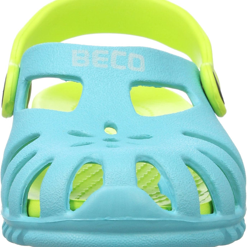 Sandale copii, Beco, albastru verde, marimea 24