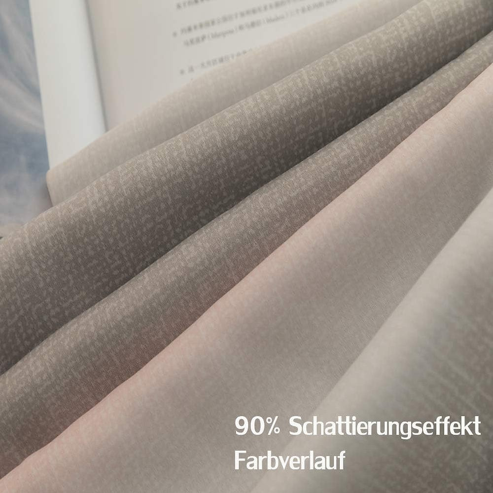 Draperie roz cu stelute , 2in1, blackout, 210x132cm