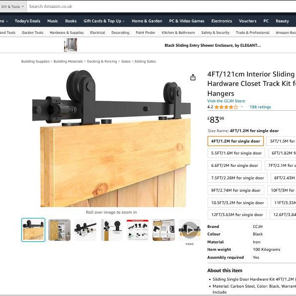 Kit de montare, mecanism usa glisanta, culisanta