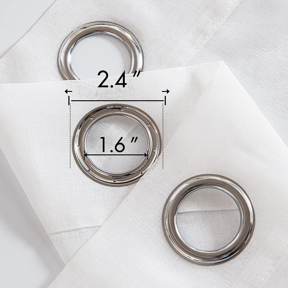 Perdele EMEMA, cu ochiuri semitransparentă, 140 x 245cm, mov