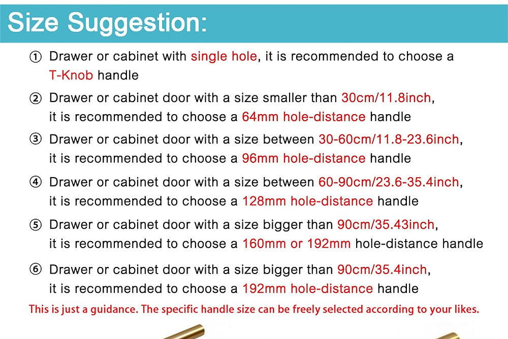 Manere de mobila Spdycess, pachet de 10,Auriu, 192mm