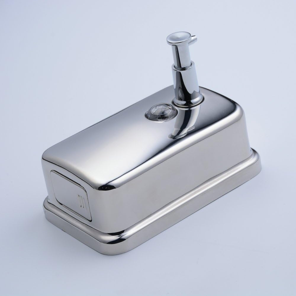 Dozator sapun lichid 500ml, montaj suspendat, 15x10.5x10cm