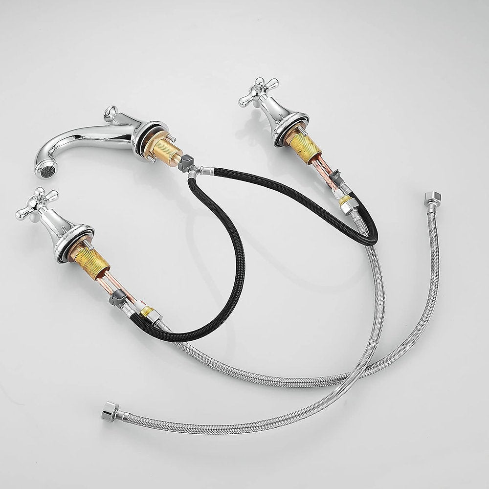 Baterie Kelelife, Robinet 3 piese cromat, alama