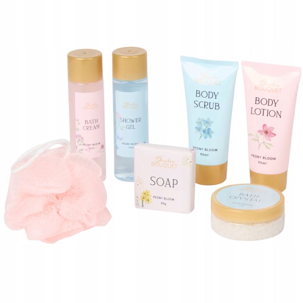Set cadou spa Body Care, Garden BOUQUET, 7 piese, 24 x 28cm
