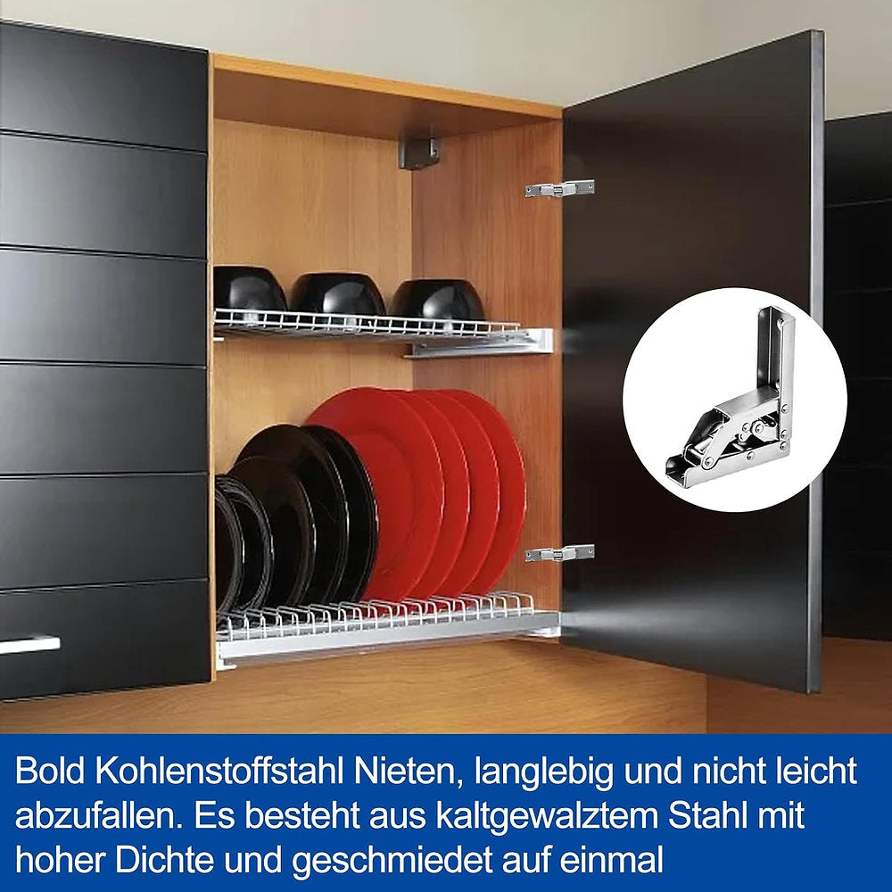 Balamale usa dulap masa cu amortizor si suruburi, 90°, 68x68mm, set de 2