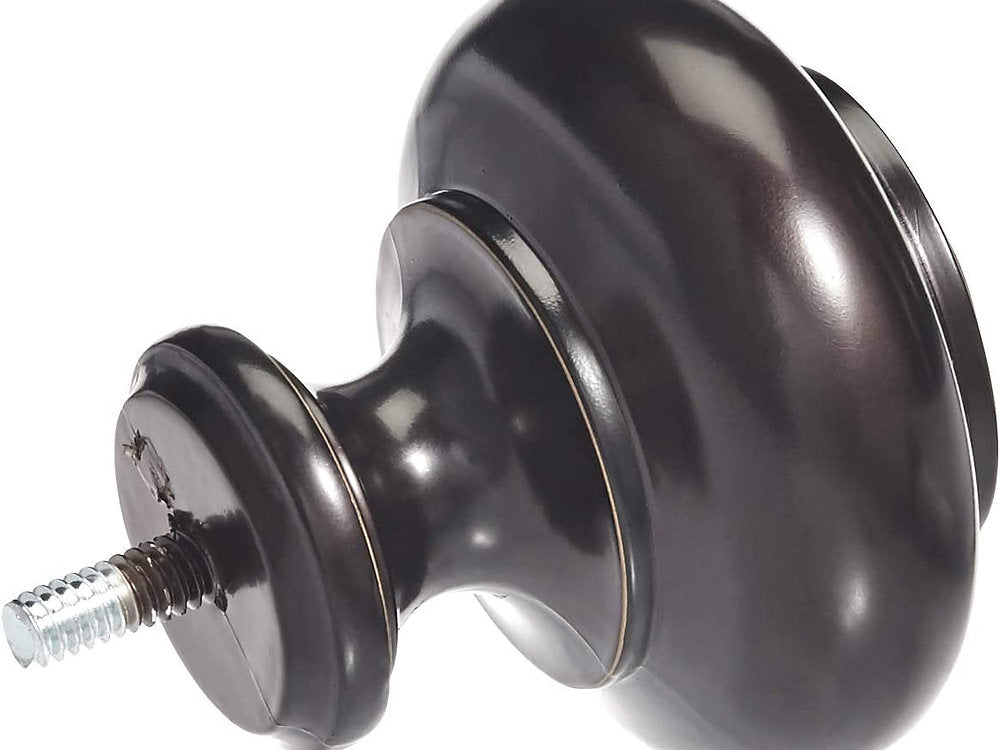 Capat draperie decorativ Amazon Basics, set de doua, bronz