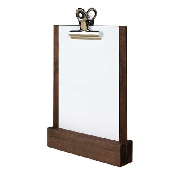 Suport meniu Lacor 39410, lemn, 18x23cm