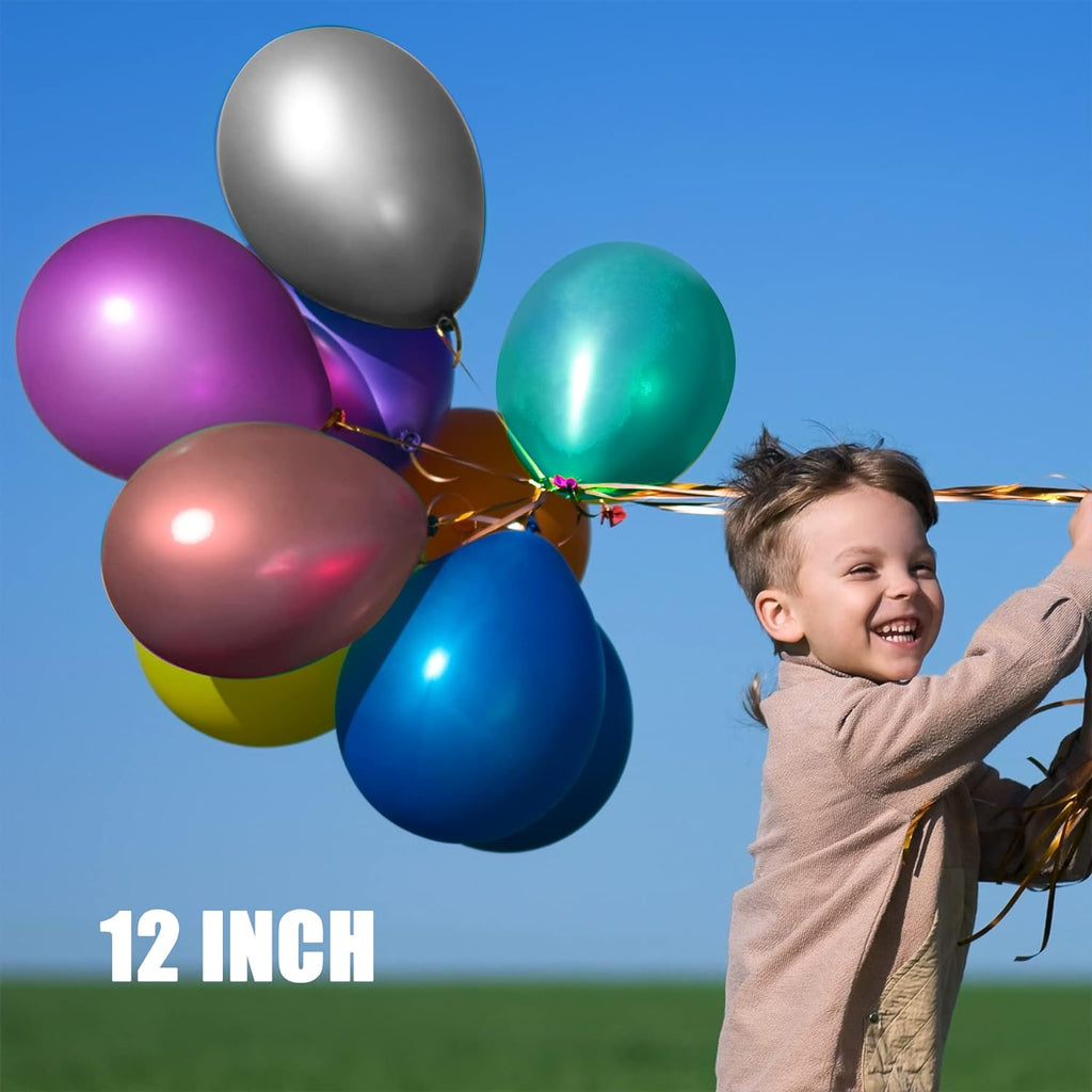 Set de 120 baloane albastre, 30cm