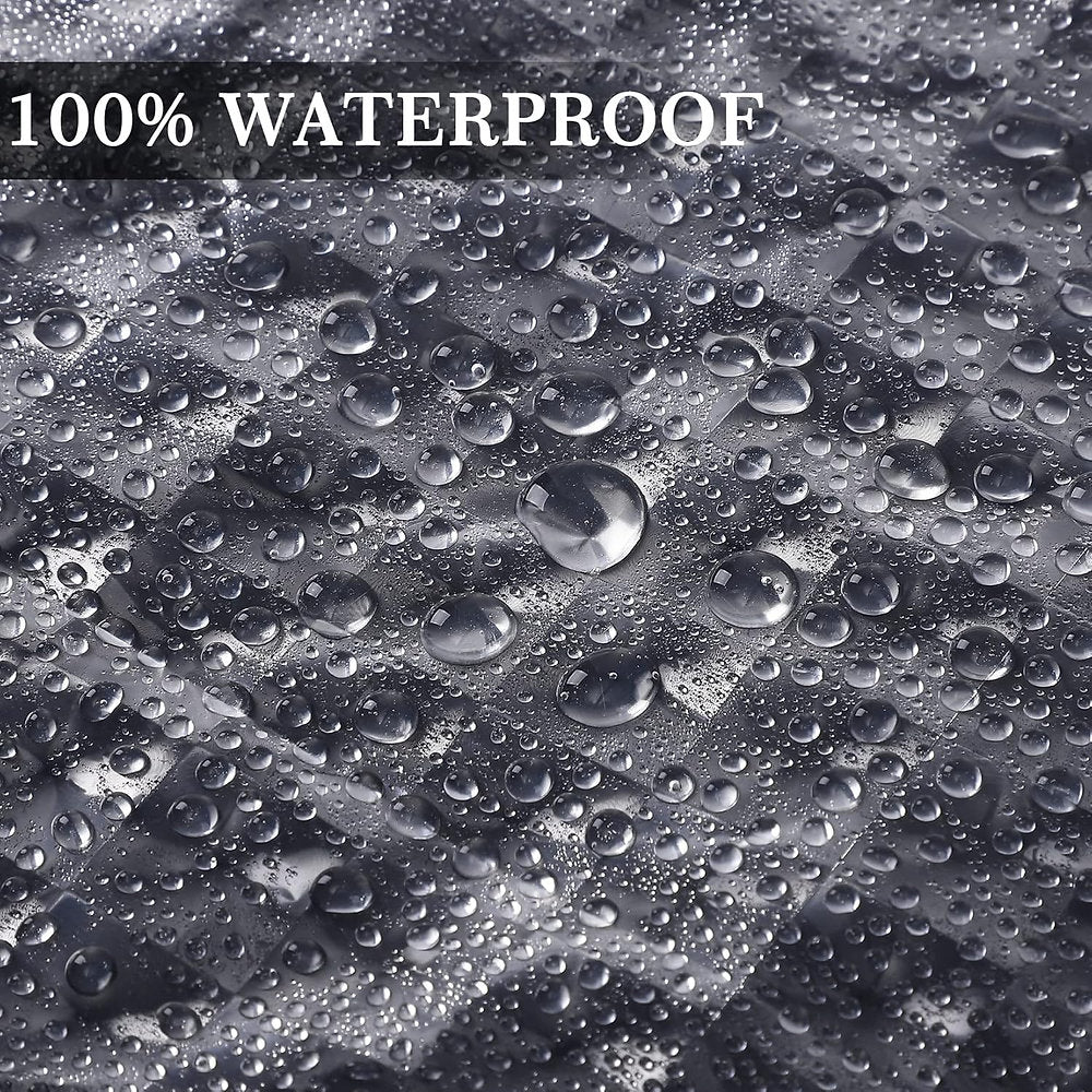 Perdea de duș LuxFocus cu 12 cârlige, 130 g/m², 178x90 sau 183cm