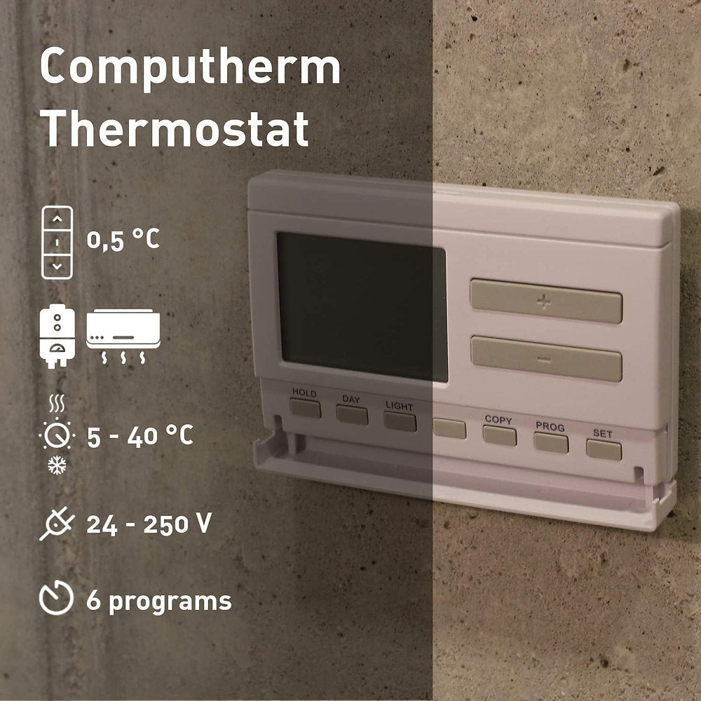 Termostat programabil Wi-FI, Compherm Q7
