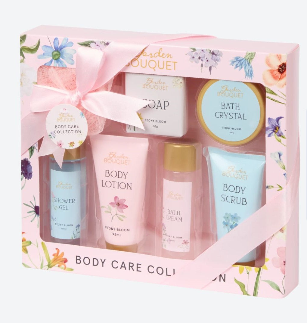 Set cadou spa Body Care, Garden BOUQUET, 7 piese, 24 x 28cm