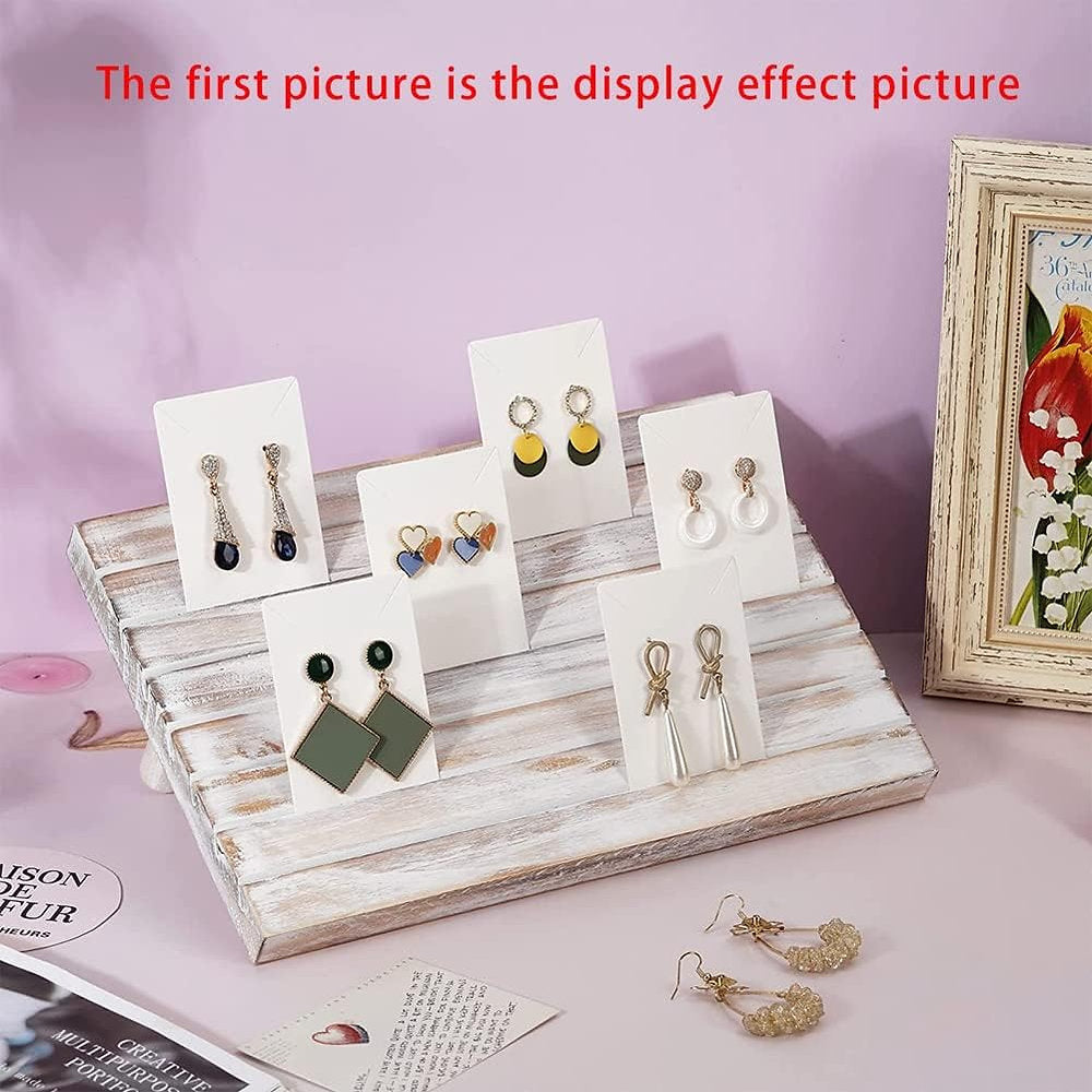 Suport organizator bijuterii din lemn, Geieold, 29x19cm