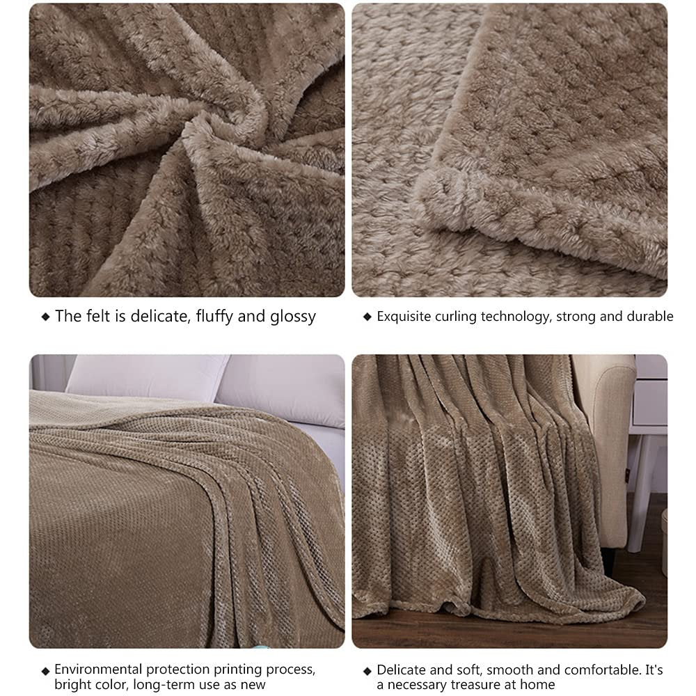 Pătură dublă , moale 150 x 200 cm, multifuncțională