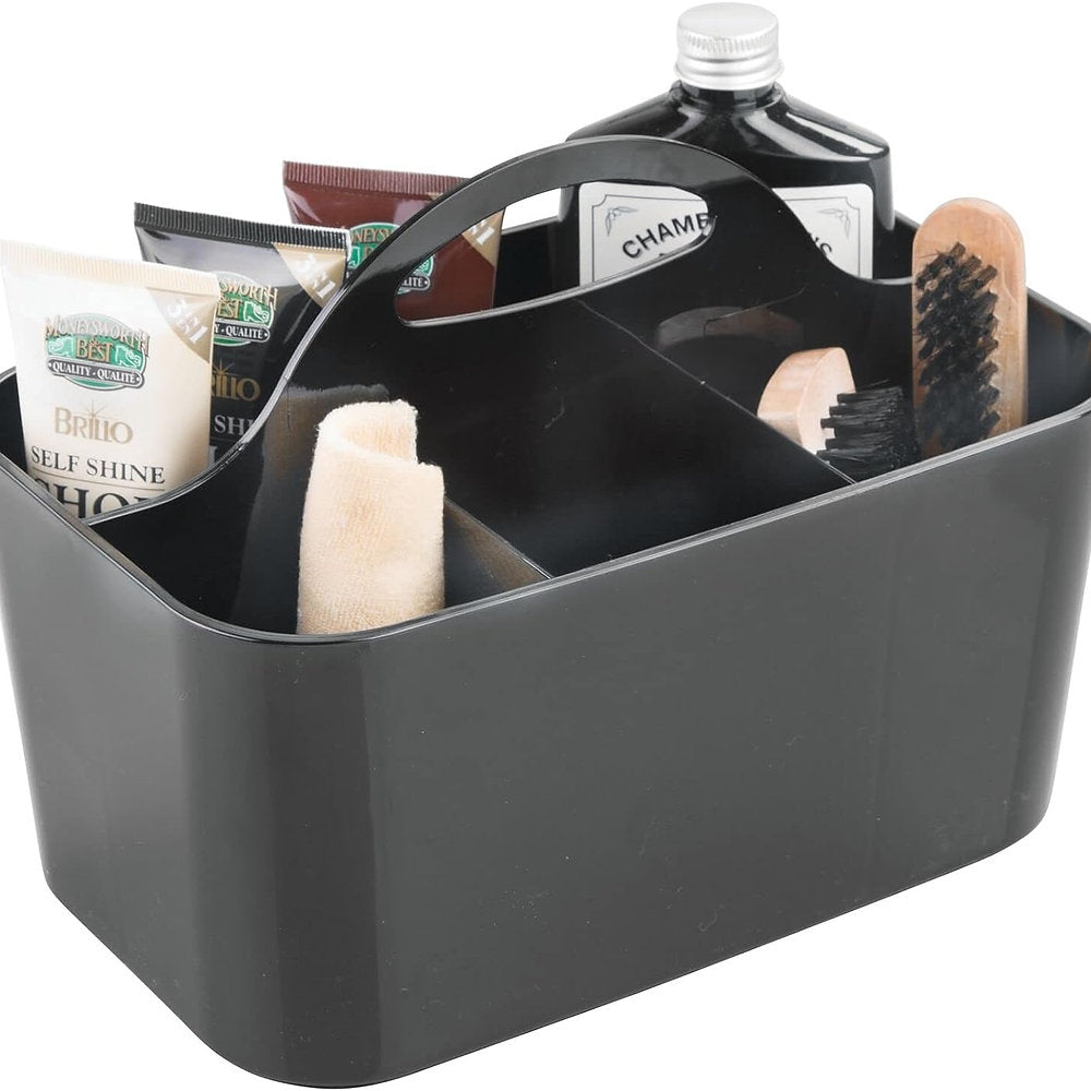 Organizator portabil, mDesign cu 4 compartimente, 15x25cm