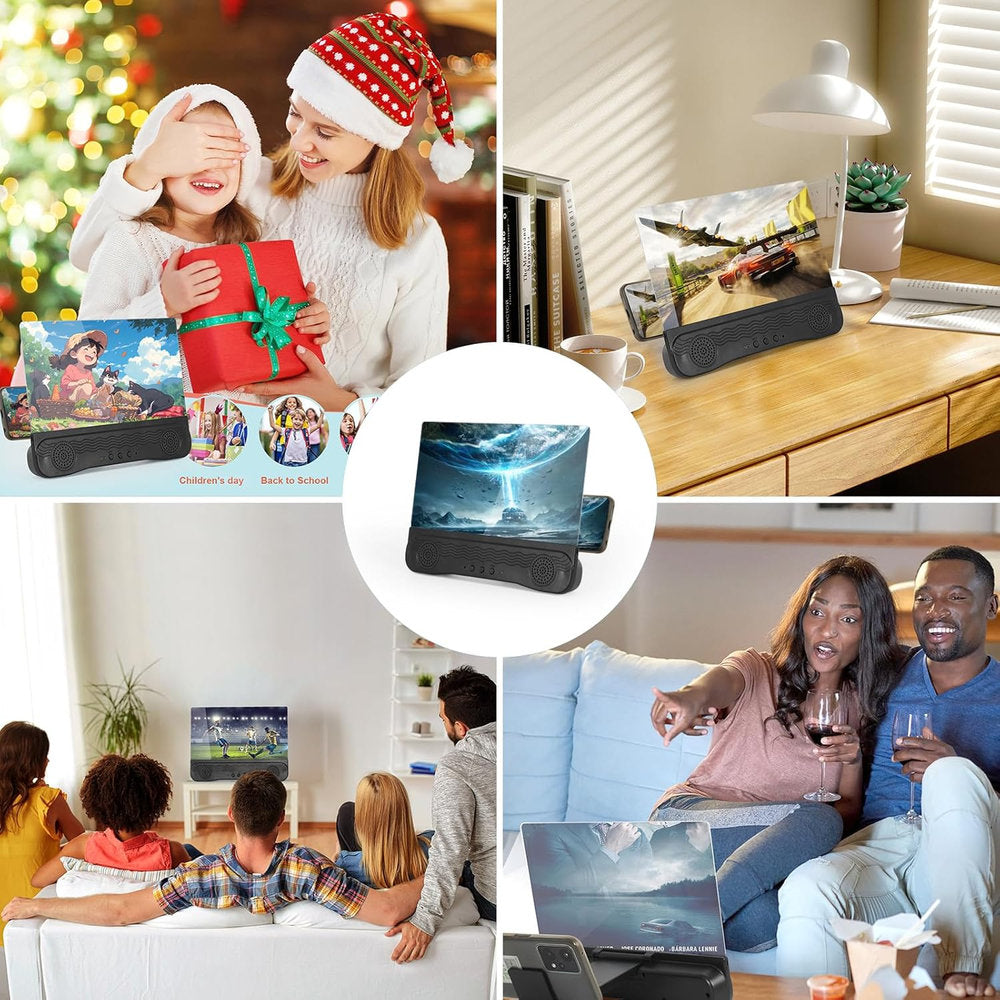 Amplificator ecran telefon, nintendo, difuzor, blutooth, 12"