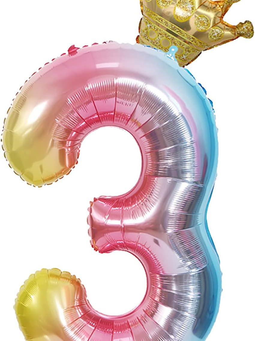 Baloane pentru diferite ocazii numere 0,3,4,5&7, 101cm