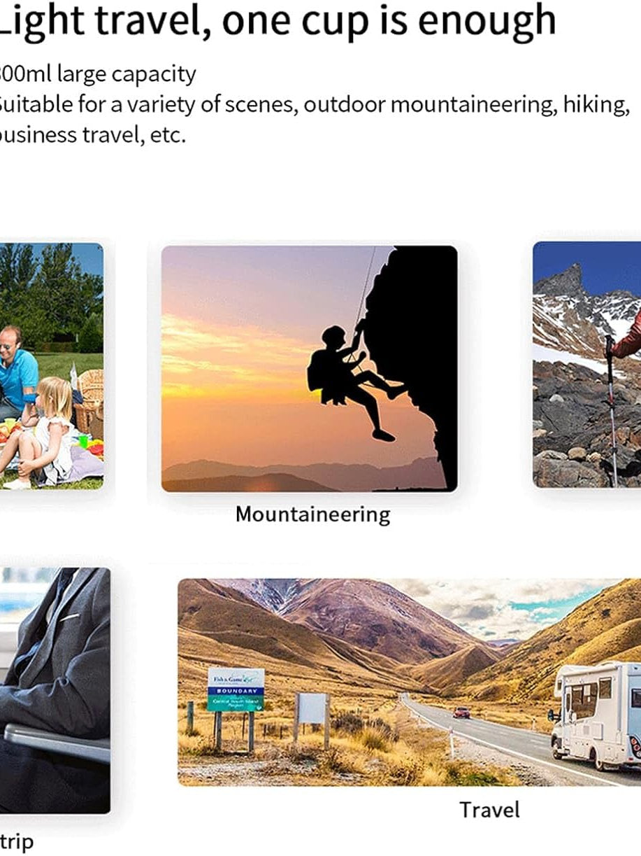 Sticla de baut pliabila de 800 ml pentru copii, fitnes, CMMKCNNK, 800ml