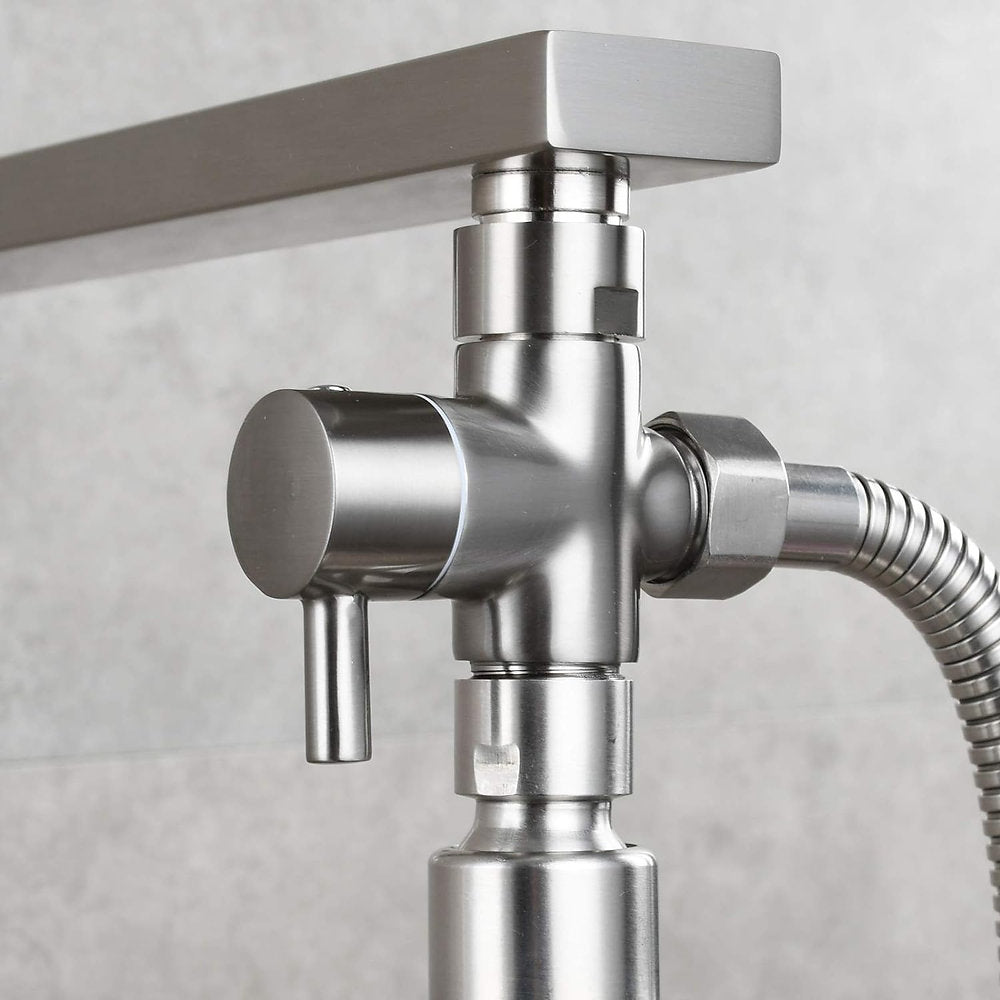 Deviator comutator robinet 3 cai, Ciencia, nichel