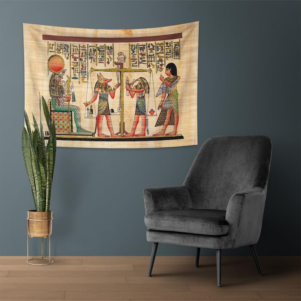 Canvas decorativ motiv egiptean, 100x150cm