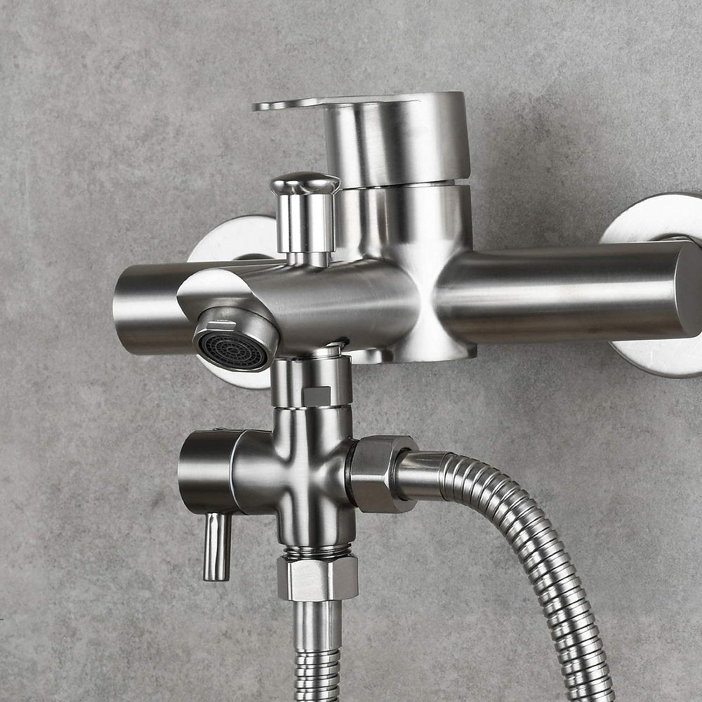 Deviator comutator robinet 3 cai, Ciencia, nichel