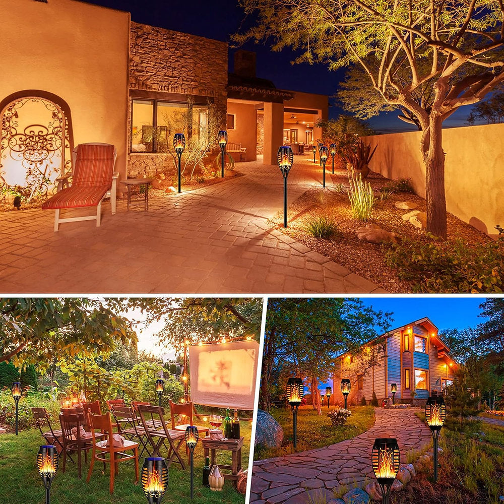 ZEYXINH Lumini solare de grădină, 6 bucăți IP65 Decorative pentru exterior