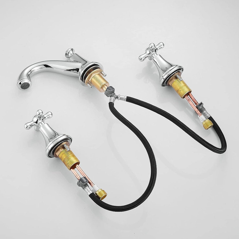 Baterie Kelelife, Robinet 3 piese cromat, alama