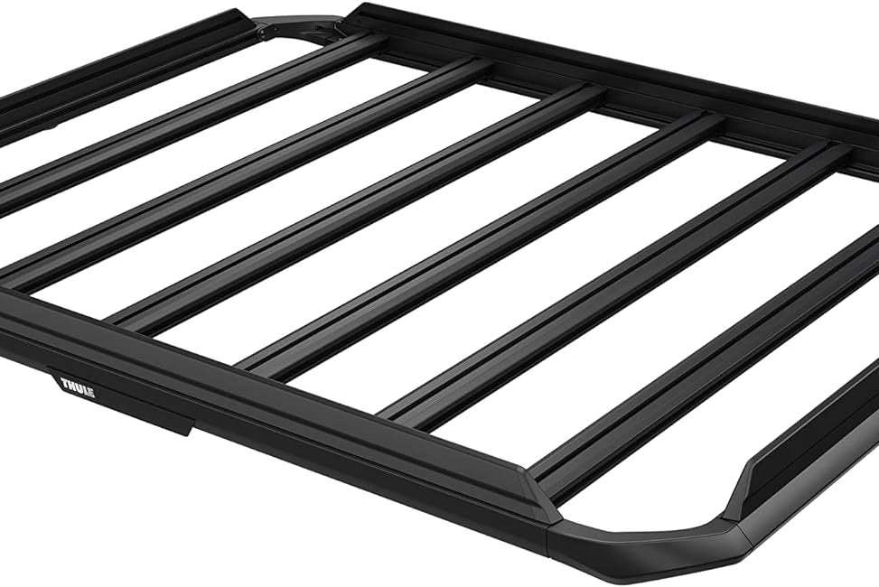 Kit profile laterare, balustrade portbagaj Auto,THULE, 92x100, negru, 611201