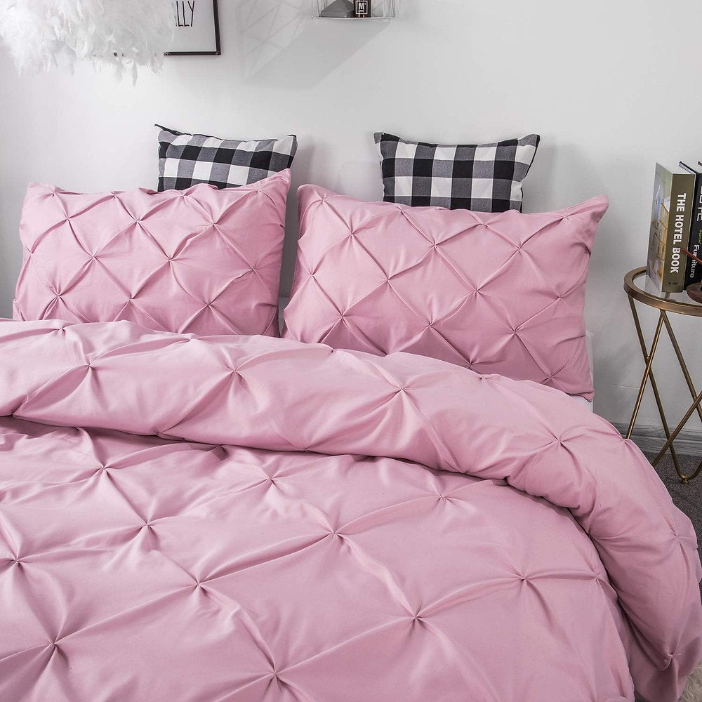 Set de 2 fete perna , CoutureBridal, 40x80cm, cu fermoar, roz