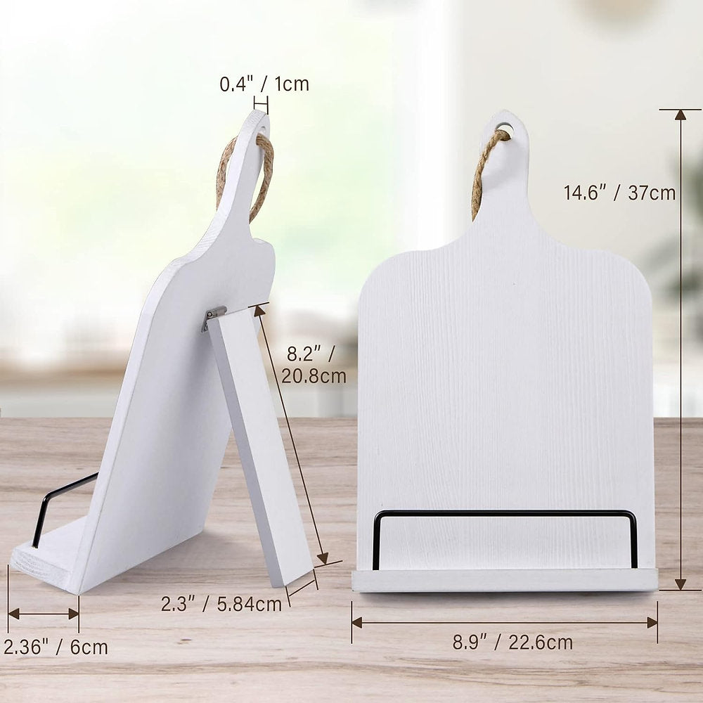 Suport cărți de bucate, ipad, telefon, PUERSI din lemn